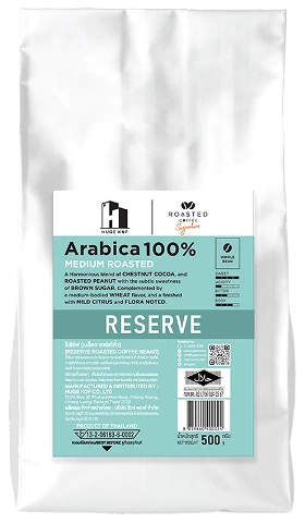 Arabica Coffee Reserve Brand Roasted Coffee Signature by Huge Kof